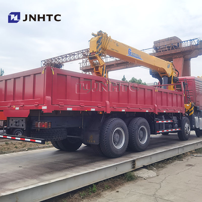 Fabrikpreis SINOTRUK HOWO TX 371HP 20 Tonnen Lastwagen montierte gerade Boom-Kran zum Verkauf