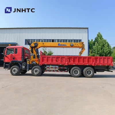 Howo TX LKW Montierter Kran 8x4 12 Tonnen bis 20 Tonnen Gerader Arm-Kran