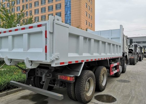 Q345 der harten Beanspruchung 8 x 4 Material des Kippwagen-, ladender 50 Tonnen-Kipplaster
