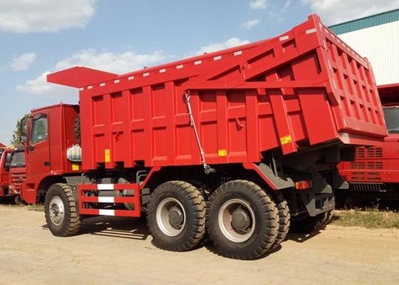 420 Pferdestärken 6x4 70 Tonnen-großer Bergbau-Kipplaster Hochleistungs-Howo ZZ5707V3840CJ