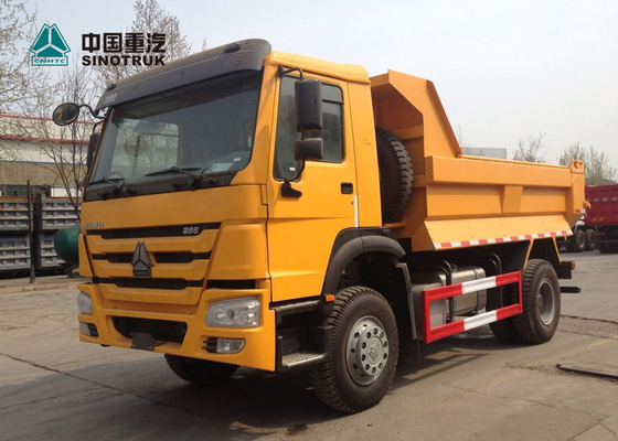 Dreht Hochleistungs-LKW-Anhänger 4x2 6 SINOTRUK HOWO 266hp Minikipplaster