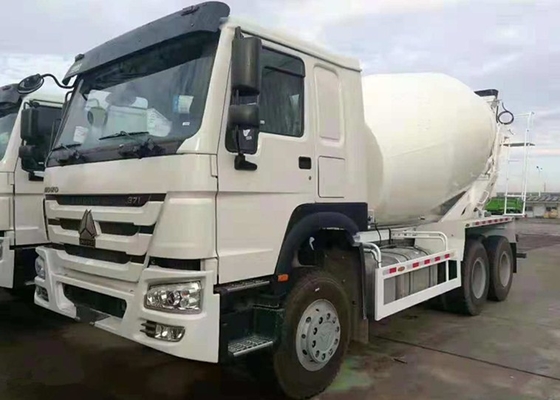 Typ- dreiachse der weiße Farbgroße Pferdestärken-Mischer-Maschinen-6 x 4