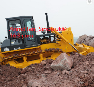 17 große Leistungsfähigkeit der Tonne Shantui-Planierraupen-Maschinerie-SD16 4.5m3 des Blatt-160hp