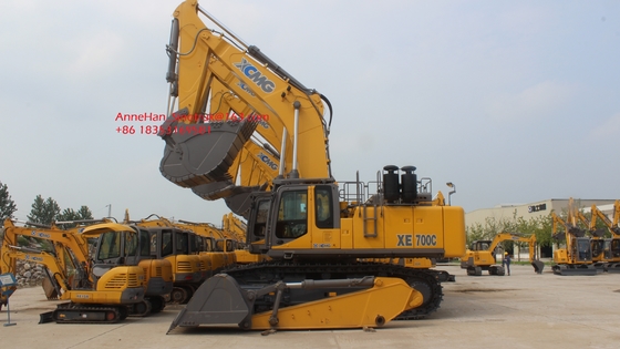 Kettenbagger-Bergbau-oberen Grenze der XE700C-Maschinen-70t hydraulische Konfiguration