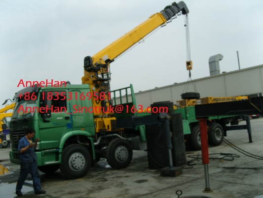 10,5 Moment-LKW angebrachte Kran-hydraulische 5 Tonne SQ5ZK3Q T.M maximale anhebende