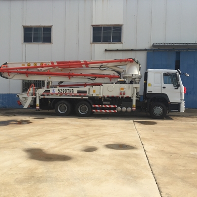 ISO Ccc 37m Mischer-LKW-Energieeinsparung des Betonpumpe-Anhänger-HOWO