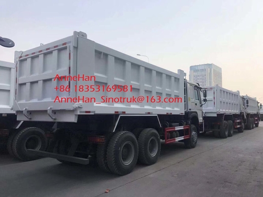 Weißer Hochleistungskipplaster Farbe-Sinotruk Howo7, Geschäftemacher 10 20 Tonnen 6x4-Kippwagen-