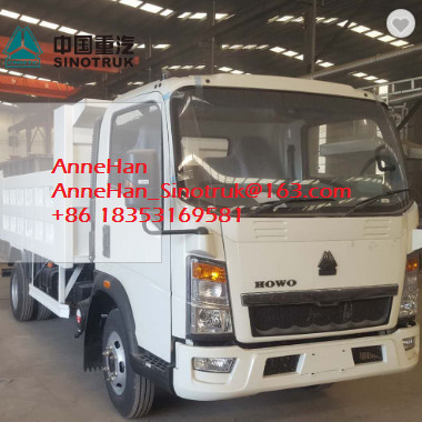 Mittlere Liftting SINOTRUK Howo7 Last Euro3 Transporter-LHD 4x2 116HP 5-7T