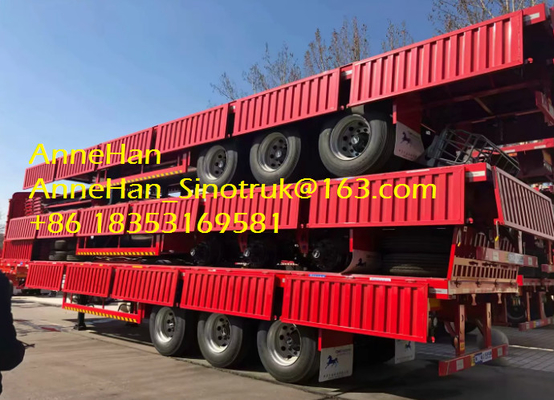 40 Fuß der Licht-Selbstgewichts-Fracht-harten Beanspruchung halb Anhänger-Gebrauchs-in der logistischen Industrie