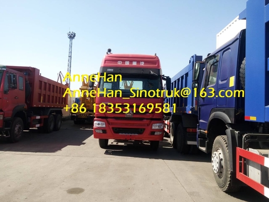 Sinotruk Howo7 10 ermüdet Anhänger des Primärantrieb-6*4 mit niedrigem Kraftstoffverbrauch der Kabinen-HW79