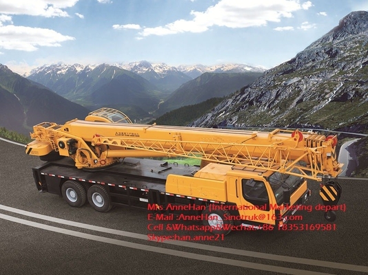 Schwerer Aufzug-mobiler LKW angebrachter Kran QY50KA 50 Tonne Rc chinesisches hydraulisches