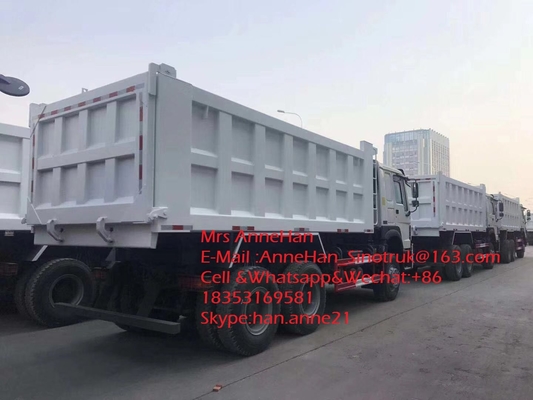 Vorderer Aufzug-Kipplaster Hochleistungs-Sinotruk Howo7 40T 18M3 6x4 10 dreht sich