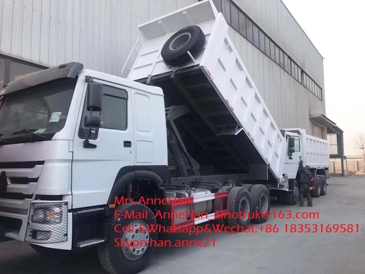 Vorderer Aufzug-Kipplaster Hochleistungs-Sinotruk Howo7 40T 18M3 6x4 10 dreht sich