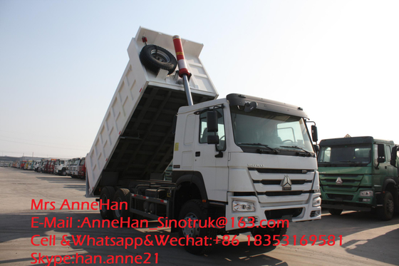 Vorderer Aufzug-Kipplaster Hochleistungs-Sinotruk Howo7 40T 18M3 6x4 10 dreht sich