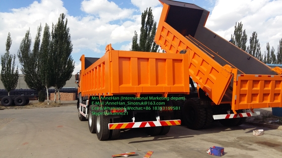 Beiben der Kongo Supertragfähigkeit 380hp Euro2 des aufgaben-Kipplaster-6x4 20M3 40T