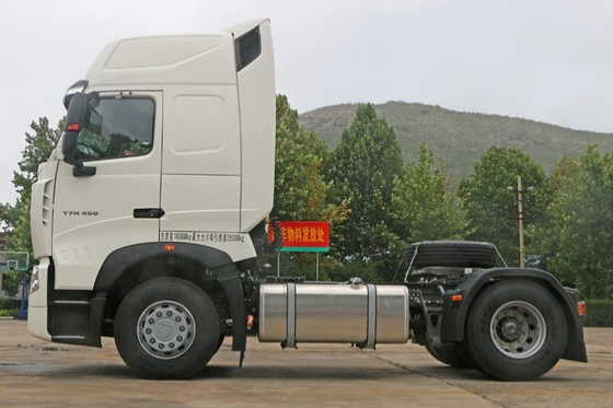 Weißer Primärantrieb-LKW-Traktor-Kopf 336HP ZZ4257S3248V SINOTRUK HOWO 4X2