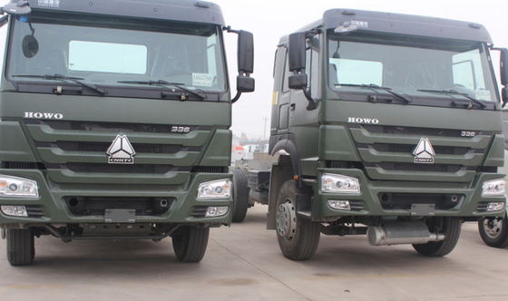 Schwerer Primärantrieb-LKW Sinotruk Howo 4x4 alles Rad - fahren Sie Traktor-LKW 350hp