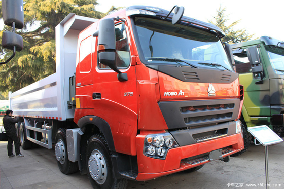 KIPPLASTER 8x4 D10.38 380hp ZZ3317N3867N1 SINOTRUCK HOWO A7 Maschine langlebig