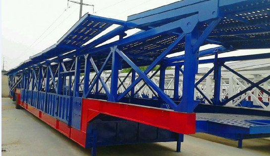 15m 18m Auto-maximale Nutzlast der Fahrzeug-Transport-harten Beanspruchung halb der Anhänger-8-12