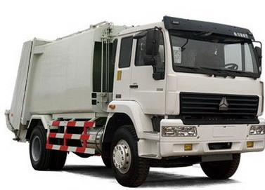 Weißes des Farbe12m3 Volumen Abfall-Verdichtungsgerät-LKW-SINOTRUK HOWO 4x2 6000L