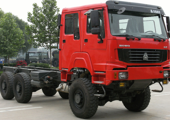 Abfall-Verdichtungsgerät-LKW ZZ2167M5227 6x6 alle Rad-Antriebs-Fracht tauscht Energie III 380hp SINOTRUCK-Euro-II