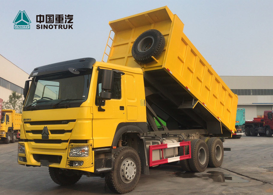 Hochfestes Blatt 6 x 4 SINOTRUK HOWO 371 Hochleistungskipplaster-20CBM