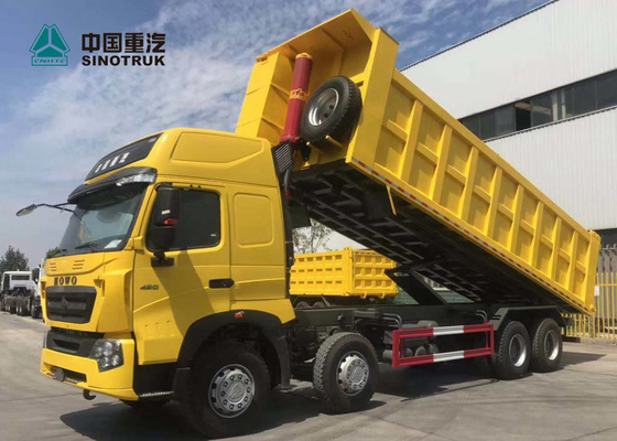 Kipplaster-Gelb 420HP 8X4 29CBM T7H Sinotruk Howo