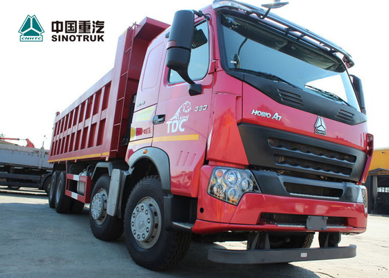 Harte Beanspruchung 30cbm Sinotruk Howo A7 des Euro-2 Kipplaster-8x4 50 Tonnen Nutzlasten-