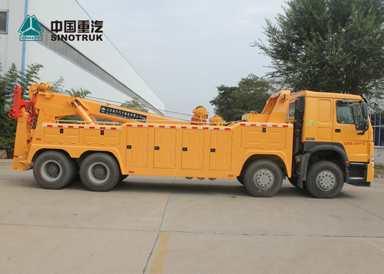 dreht sich Hochleistungsdrehwrecker-Abschleppwagen 12 8X4 SINOTRUK HOWO 30T 40T