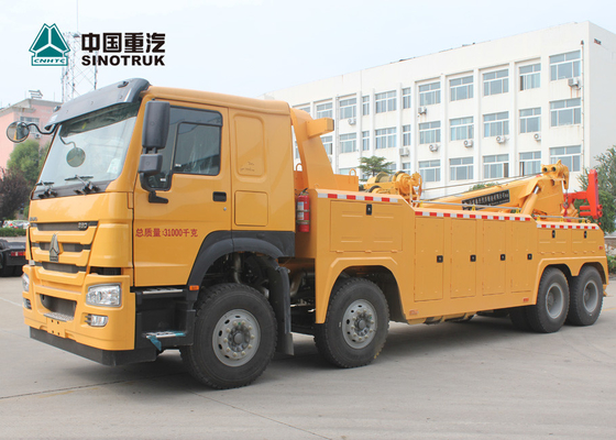 dreht sich Hochleistungsdrehwrecker-Abschleppwagen 12 8X4 SINOTRUK HOWO 30T 40T