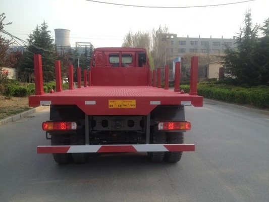 Fracht-Containerfahrzeug 30T Flachbett-6x4 10wheels 371hp Sinotruk Howo7 mit 1 Reservereifen