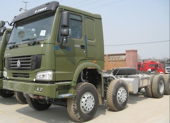 Howo 8x8 alle Maschinen-Energieeinsparung des Rad-Antriebs-Fahrzeug-Schwergut-LKW-Euro-III
