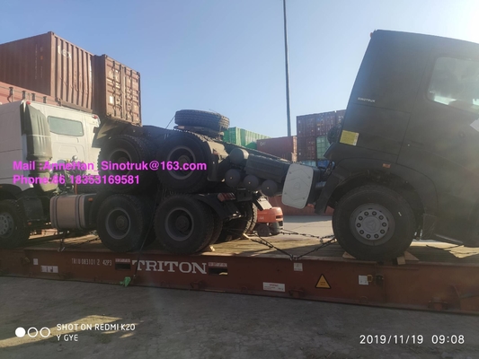 Hand-Antriebs-Traktor-LKW Sinotruk HowoA7 10 des Primärantrieb-420hp LKW gelassene Räder