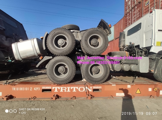 Hand-Antriebs-Traktor-LKW Sinotruk HowoA7 10 des Primärantrieb-420hp LKW gelassene Räder