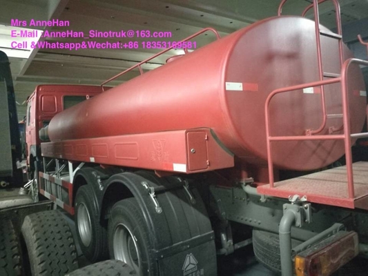 Verließ Hochdruckwasser-Tankwagen Sinotruk Howo7 4000 Gallone Hand-Antrieb 6X4