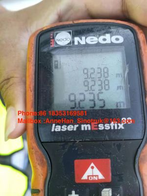 Äthiopien-Schwergut-LKW/Fracht Chassic-LKW 6x4 10 dreht Euro2 371hp