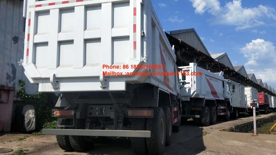 Howo7 Sinotruk Ghana 10 dreht Kipplaster 6x4 für 40T Last Capcity 371hp