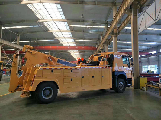 Wrecker-LKW 4x2 6 Sinotruk Howo7 Euro2 10-15T dreht sich mit Energie 336hp