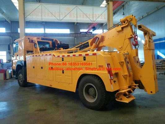 Wrecker-LKW 4x2 6 Sinotruk Howo7 Euro2 10-15T dreht sich mit Energie 336hp