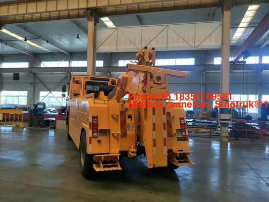 Wrecker-LKW 4x2 6 Sinotruk Howo7 Euro2 10-15T dreht sich mit Energie 336hp