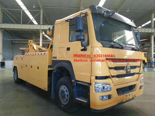 Wrecker-LKW 4x2 6 Sinotruk Howo7 Euro2 10-15T dreht sich mit Energie 336hp