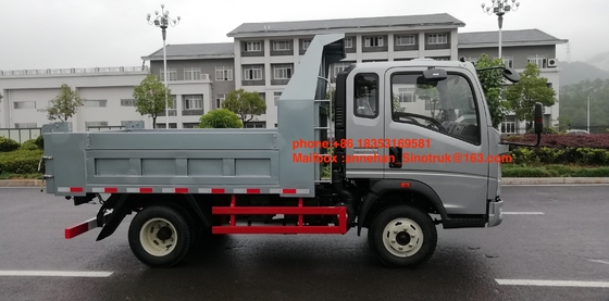 neuer Emission Kipplaster 5T Sinotruk Homan 4x2 6tires Euro3 stander Leicht- LKW