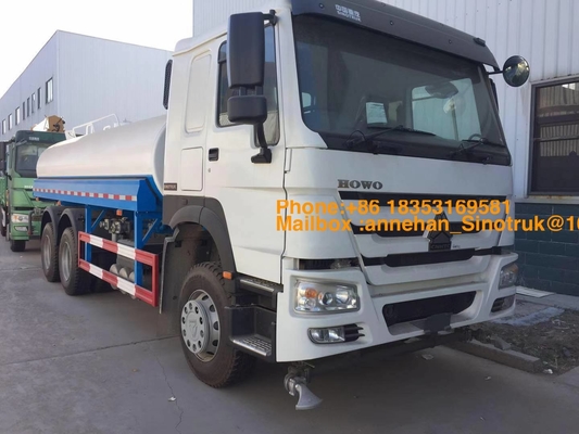 6 x 4 Wasser-Tankwagen 20000L 371hp mit Spray-System von Sinotruk Howo7