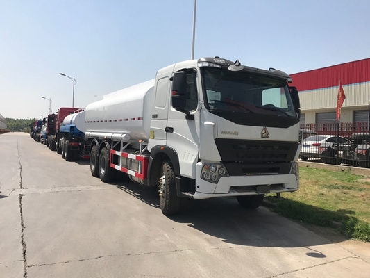 21000 Sinotruk Howo A7 6x4 des Brennstoff-Liter Tankwagen-Lhd 4 Millimeter Behälter-Stärke-