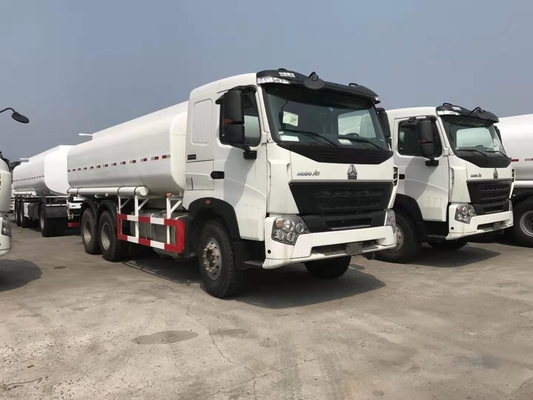 21000 Sinotruk Howo A7 6x4 des Brennstoff-Liter Tankwagen-Lhd 4 Millimeter Behälter-Stärke-