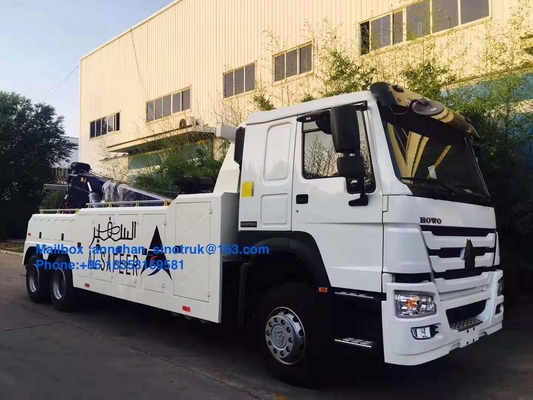 Lhd 10 dreht Straße Wrecker-Abschleppwagen-Euro 2 des Schwergut-LKW-6*4 20t-30t