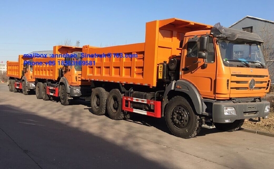 Beiben der Kongo Supertragfähigkeit 380hp Euro2 des aufgaben-Kipplaster-6x4 20M3 40T