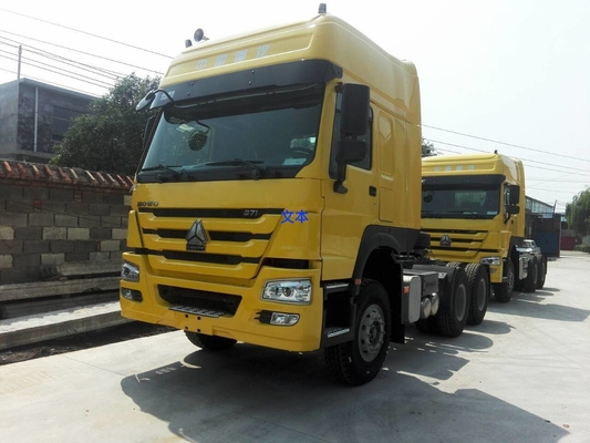 Howo-Sattelzug-LKW LHD 10 dreht hohes Dach-Fahrerhaus 102 Kilometer/H HW 79