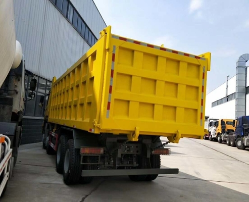 Hochleistungskipplaster HOWO 8x4, Kippwagen-Gelb-Farbe LHD Sinotruk
