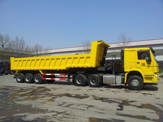 50 - Kipplaster-Anhänger 70T Sinotruk CIMC Kipper-45cbm für Bauxit-Erz-Laden